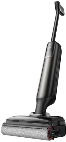 MOVA M50, Aspirateur Laveur sans Fil avec Lavage à l'eau Chaude | Aspiration 22 000 Pa, Lavage 85 °C, Séchage 5 min, Anti-Enchevêtrement, Rotation 90°, Détection Saleté et Aspiration Auto.