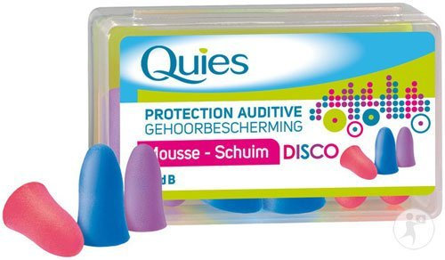 QUIES - protection auditive mousse disco - boite de 3 paires by QuiesÂ