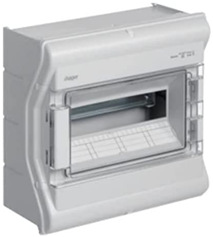 HAGER (AUT.+REST) - Hager serie ve - Caja distribución vector superficie 1fila-12 ip55