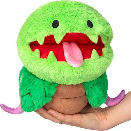 Squishable - Mini Venus Flytrap - The Mysterious Doctor Plague Collection - 9 in - Soft Toy Collectible Stuffed Animal - Mouth Magnet