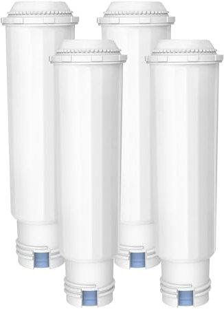 AQUACREST Filter Ersatz für Melitta® Filterpatrone, Nivona® Wasserfilterpatrone, Melitta® Pro Aqua, Barista, Krups® F088, Nivona® Café Romatica, Bosch®, TÜV SÜD Zertifizierte (4 Stück)