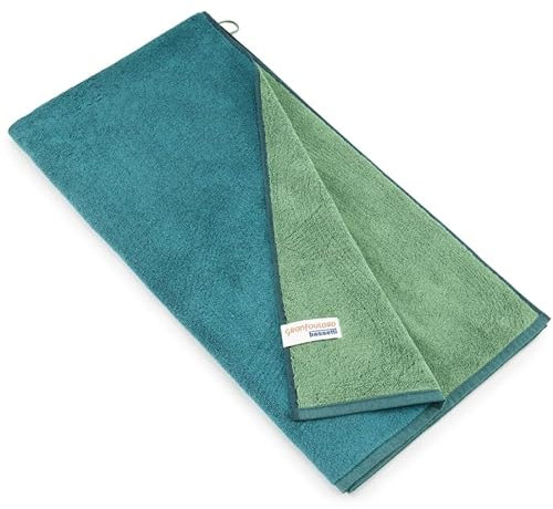 Bassetti New Shades Duschtuch aus 100% Baumwolle in der Farbe Grün V1, Maße: 70x140 cm - 9327886