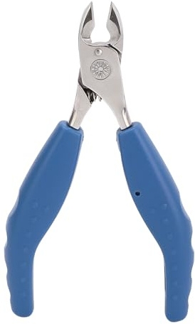 Pinzas para Cutículas de Acero Inoxidable con Agarre Mejorado, para el Hogar y el Salón de Uñas, Herramienta para Quitar Cutículas, Resistente Al óxido y Fácil de Limpiar