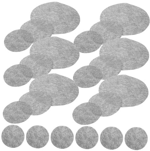 IMIKEYA 24piezas Almohadilla Protectora De Fieltro para Ollas y Sartenes Separadores De Fieltro para Platos Protectores Antideslizantes para Cocina para Proteger Superficies De Cocina y or