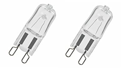 kanta 2 Pack of Premium Quality 300C Heat Tolerant Halogen G9 Oven Bulbs 40W 230V Lamp for AEG/Neff/Hotpoint/Smeg/Zanussi/Bosch Ovens, Microwaves and Cooker Bulb Light Bulbs