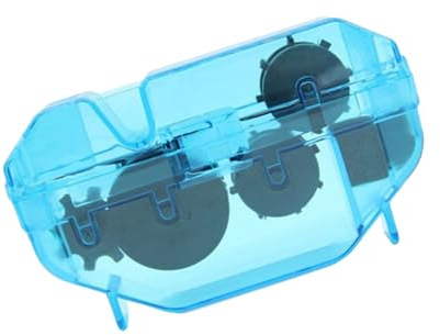 BESPORTBLE dispositivo de lavado ferramentas limpiador de cadenas dispositivo para limpieza de cadenas Blue