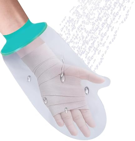 ZFRITP 1 Pcs Protection Platre Bras Enfant,Protection Platre Piscine,Protections Pour Plâtre,Bloccs Protege Platre Enfant,Pour La Douche,Poignet,Fournit Une Protection Imperméable