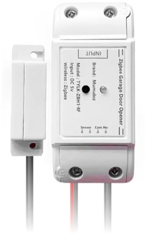 Yarryuter Smart garagedörröppnare med RF433 MHz trådlös kontroll smart garagedörr för Yandex enkel installation (Zigbee)