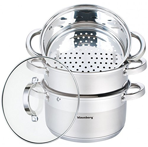 Dampfgarer Set Edelstahl