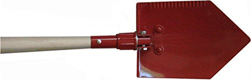 NBrand Badile Pieghevole Pala Vanga Acciaio Lunghezza 66 cm Camping