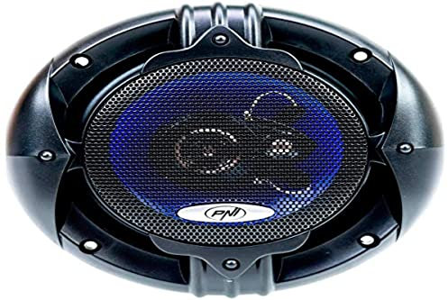 PNI Haut-parleurs coaxiaux HiFi500 3 Voies 100 W 12,7 cm, Lot de 2