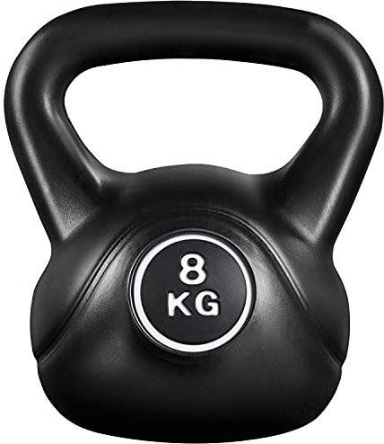Yaheetech Kettlebell 8 kg avec Poignée Ergonomique
