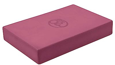 Yoga-Mad EVA Yoga Block, High Density Non Slip Block for Yoga, Pilates and Home Workouts, 30cm x 20cm x 5cm