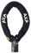 AXA 5011542 Unisex-Adult Newton Promoto+ 4 100/10,5 Kettenschloss, Schwarz