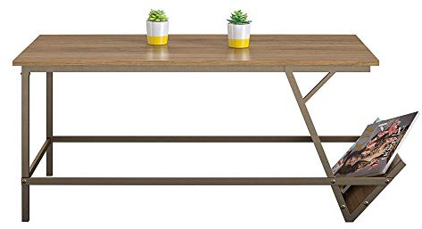 Novogratz Regal Coffee Table Walnut Look