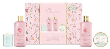 Baylis & Harding Royale Garden Gift Wrapped Candlelit Gift Set - Vegan Friendly
