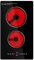 Placa Vitrocerámica 2 Fuegos, 3000W Vitroceramica con Controles táctiles y 9 Niveles de Potencia, Sistema Keep warm, Control Seguridad niños