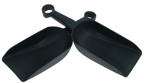 KONTONTY Lot De 2 Petites Truelles De Jardin pour Planter Creuser Transplanter Et Jardiner Légères Et Portables