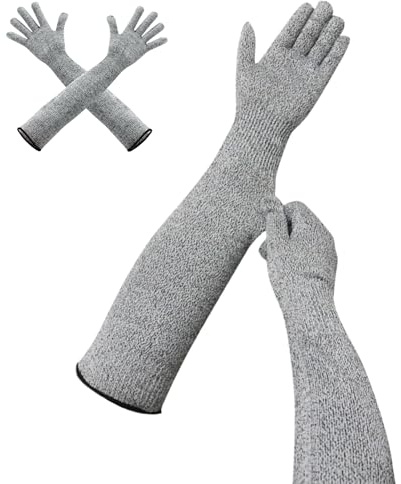 Hugsweet Gants de Jardinage Longs,Gants de Jardin Longs Anti-Épines pour Femmes | Équipement De Travail Respirant Pour Récolte De Légumes Désherbage Taille Élagage Et Aménagement