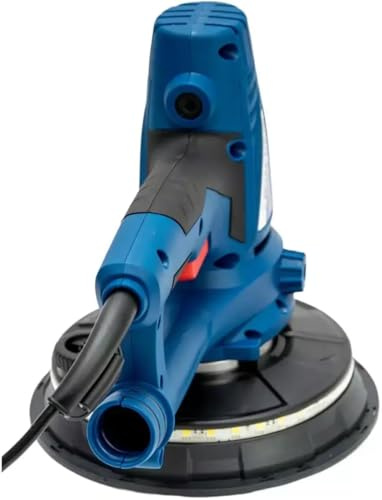 Levigatrice per cartongesso, Levigatrice elettrica portatile 800W,levigatrice orbitale Senza polvere per pareti soffittLuce a led