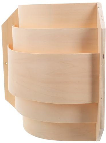 BUGUUYO Pantalla de Lámpara para Sauna de Madera Delgada con Diseño de Ángulo Recto Resistente al Calor y Humedad Decoración Práctica para Sala de Vapor Accesorio Pequeño para