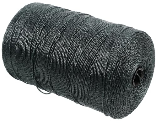 Cabilock Hilo de Pesca Trenzado de Nailon para Reparación y Unión de Redes, Cuerda Multiusos de 1 Rollo, Resistente al Estiramiento, Apto para Pesca en Agua Dulce y Salada
