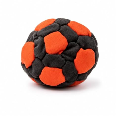 NJIEzhao Handvävd footbag Fotboll Fotväska Sacks Juggling Ball for Children Durable Sport Toy for Beginners Foot Bags