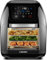 CHEFMAN 5 in 1 Air Fryer Oven with Rotisserie, 10L 1800W, 17 Presets Air Fry, Dehydrator, Roast, Bake, Family Size Large Air Fryer with Auto Shutoff and View Window, Black