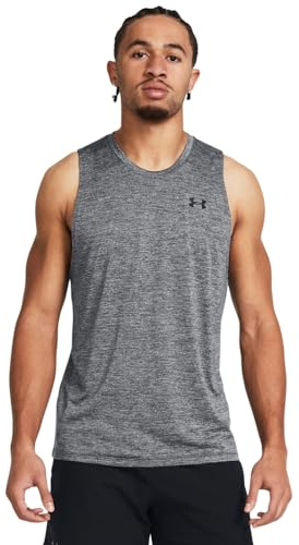 Under Armour Mens Tech Tank Top Sports Training, Castlerock, S