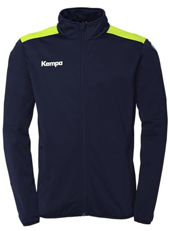 Kempa balonmano Emotion 27 Poly Jacket Chaqueta deportiva Chaqueta de entrenamiento Chaqueta casual para hombre y niño - sin capucha con bolsillos con cremallera