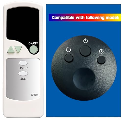 XINJISHIMIN Replacement Remote Control for Vornado Tower Circulator Fan OSC54 OSC84 OSC73