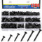 Glarks 1200 Stück Quadratische Metallnägel,Schuhreparatur-Nägel für Stiefel, Möbelnägel, Schuhe,Reparaturwerkzeuge,3/8’’(10MM) 1/2’’(13MM) 5/8’’(16MM) 3/4’’(19MM) 7/8’’(22MM) 1’’(25MM)