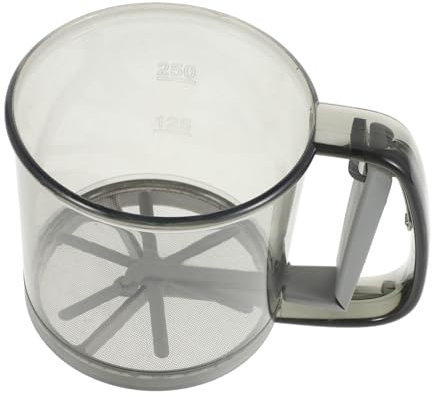 PRETYZOOM Recipiente para Tamizar Harina De Malla Tamizado De Harina para Pasteles