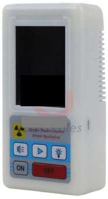 BR-6 Geigerräknare Kärnstrålningsdetektor Personlig dosimeter Röntgengammadetektor LCD-radioaktiv testare Marmorverktyg(Green)