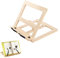 𝗔𝘁𝗿𝗶𝗹 𝗱𝗲 𝗺𝗮𝗱𝗲𝗿𝗮 𝗽𝗮𝗿𝗮 𝗹𝗶𝗯𝗿𝗼𝘀. Soporte de lectura de madera. Atril multifunción, portátil, ajustable y plegable, para libros de cocina, documentos, portátil, tableta.
