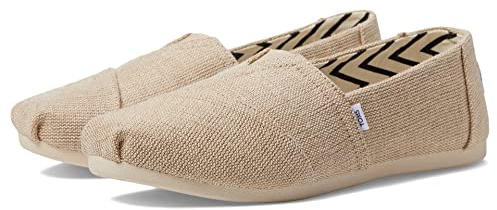TOMS dam Alpargata Heritage CanvasLoafer platt