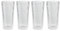 Stelton Pilastro Longdrink Gläser - Geriffelte Wassergläser Set - Spülmaschinenfest, Stapelbar, für heiße & kalte Getränke - 300ml - 4er Set