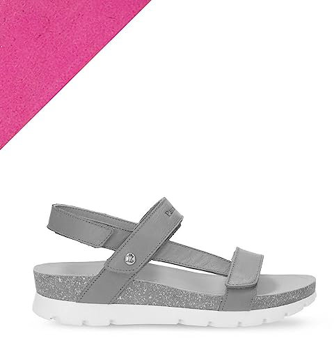Panama Jack Damen Stiefeletten Selma mit Klettverschluss, Fuchsia B011, 37 EU