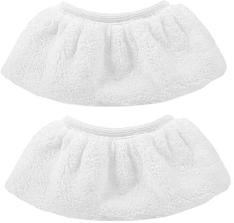 KEEPOW Mikrofaser-Set für Kärcher EasyFix Dampfreiniger,Kompatibel mit SC2/SC3/SC4/SC5,Effiziente Reinigung, Nachhaltig waschbar,2-teilige