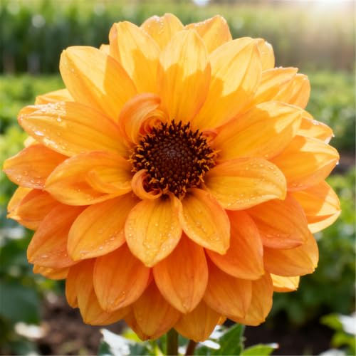 Dalias para parterres - Variedades altas - Embellecen las cercas del jardín-10 PCS-J