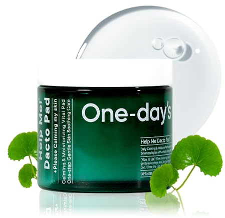 One-day's you Help Me Dacto Pads, 60 Pads, Peeling und Feuchtigkeitsspendend, hautberuhigend, empfindliche Haut, koreanisches Tonerkissen, koreanische Hautpflege Centella Asiatica