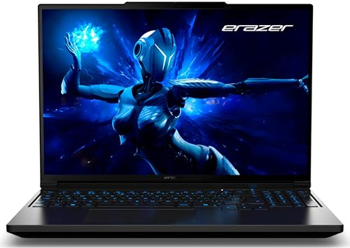 MEDION ERAZER Major 16 X1 40,6 cm (16 Zoll 300Hz 100% sRGB) QHD+ Gaming Laptop (Core Ultra 9 275HX, Geforce RTX 5070 Ti 12GB DDR7, 32GB DDR5 RAM, 2TB PCIe SSD, RGB Backlit Keyboard, Windows 11 Home)