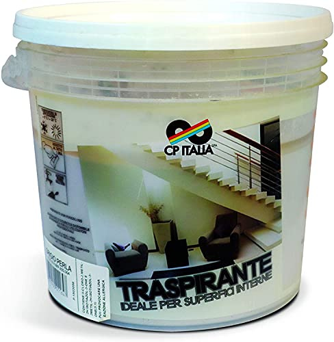 CP ITALIA PITTURA MURALE PER INTERNI TRASPIRANTE COLORATA 4 LITRI (Nocciola)