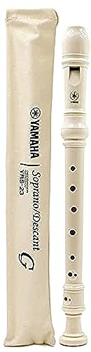 Yamaha Flauto soprano YRS-23, sistema di diteggiatura tedesco in do soprano, miglior regalo per studenti e appassionati di musica