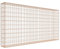 Rostige Gabione 200 cm x 100 cm x 20 cm (L x H x T), Maschenweite 5 cm x 10 cm, Spirale