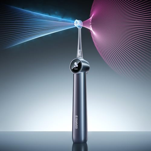 AirJet X5 - Cepillo de dientes eléctrico, recomendado por dentistas | Tecnología de limpieza profunda AirJet™, eliminación de placa 100%, blanqueamiento y cuidado de las encías