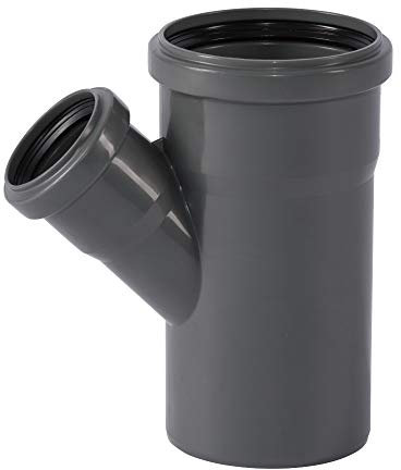 HT Rohr und Formteile DN 90 (Abzweig 90/50 45 Grad)