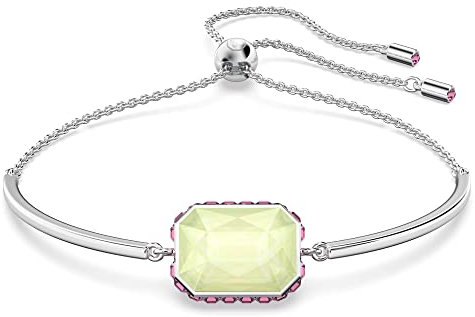 Swarovski Chroma , Chroma Bracelet, Orange and Green Octagon Cut Crystal, Mehrfarbig, One Size