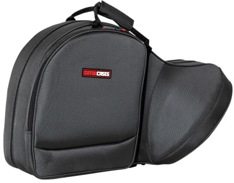 Gator Cases Adagio Series EPS Polyfoam Lightweight Case for Single/Double French Horn; (GL-FRHORN-23)