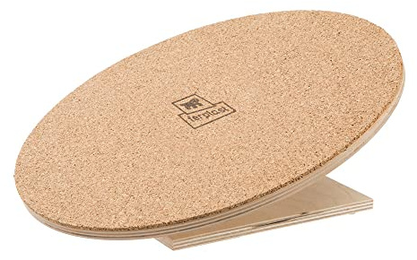 Ferplast Hamsterhjul i trä, skiva löpning möss chinchilla, träspel, diameter 30 cm